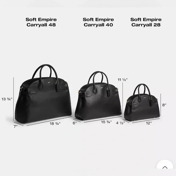 COACH NEW Soft Empire Carryall Bag 40 Natural Grain Leather Brass Merlot - Picture 11 of 12